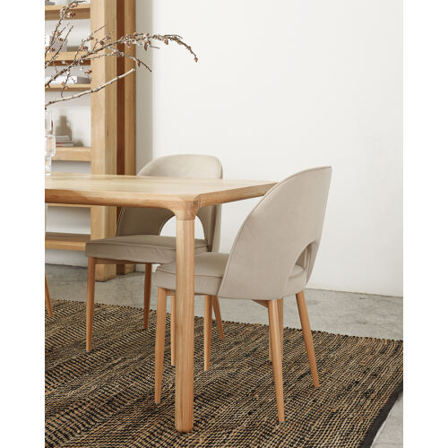 Стул evelyn, велюр, бежевый 1