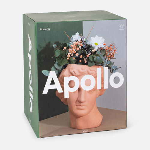 Ваза для цветов apollo, 23,4 см, терракотовая 5