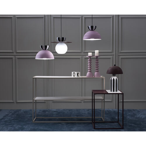 Светильник настольный anniken, D25х38 см, сливовый 3