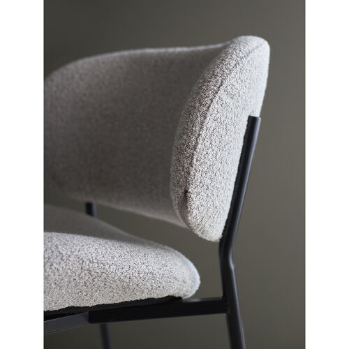 Стул embrace, букле, светло-серый 5