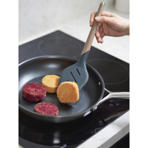 Лопатка с прорезями smartchef, 32 см, капучино-графит 10