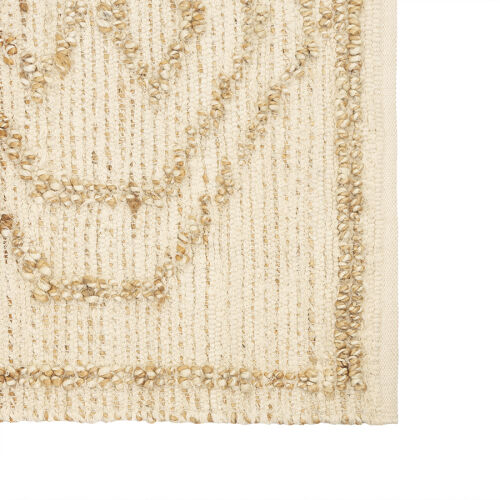 Ковер из джута и переработанного хлопка kolkata из коллекции eth 5