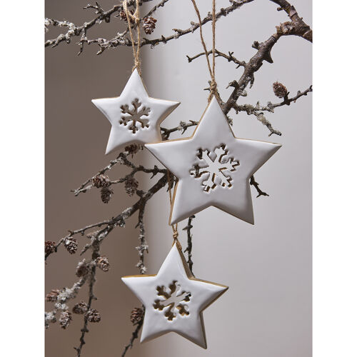Набор елочных украшений winter stars из коллекции new year essen 10