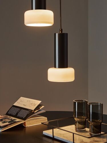 Светильник подвесной каскадный fungus, D15х25 см, 3 плафона, бел 4