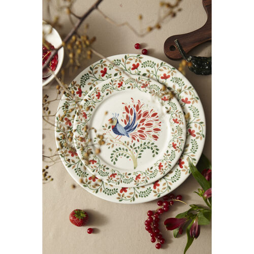 Тарелка fantail bird из коллекции birds of paradise, D21 см 3