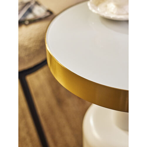 Столик журнальный froud, D35 см, белый 2