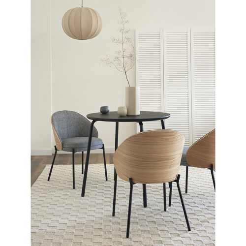 Стол обеденный round, D80 см, черный 5