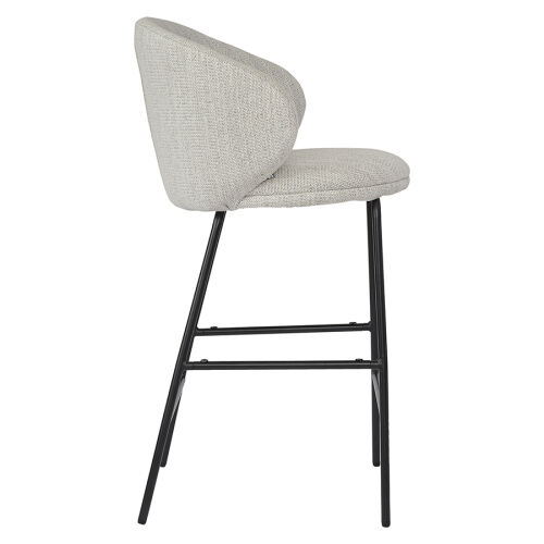 Стул полубарный comfy, рогожка, топленое молоко 5