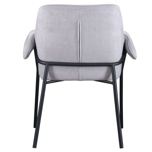 Стул aline, шенилл, светло-серый 3