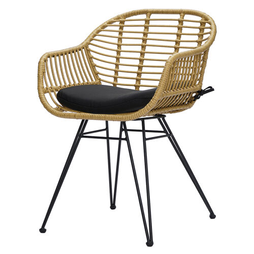 Стул vetle bent, ротанг 22