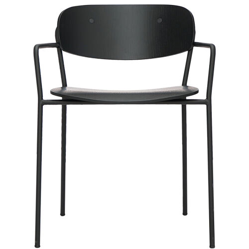 Стул с подлокотниками torfrid, черный 4