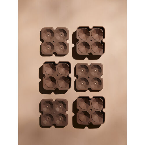 Форма для льда ice diamond, пепельно-розовая 6