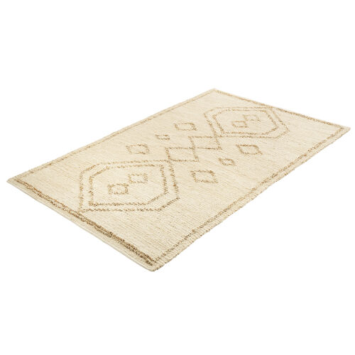 Ковер из джута и переработанного хлопка kolkata из коллекции eth 3