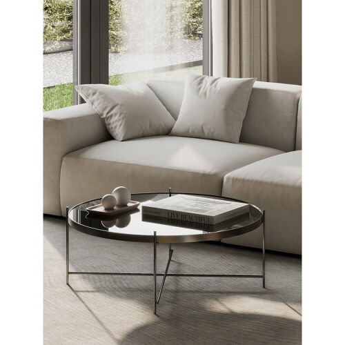 Столик josen, D85 см, черный 4