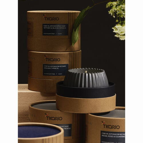 Свеча ароматическая vetiver & black cypress из коллекции edge, с 2 Свеча ароматическая vetiver & black cypress из коллекции edge, с 2