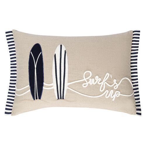 Подушка декоративная let's surf из коллекции sea treasures, 30х4 8