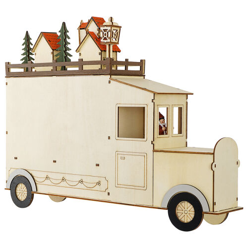Декор новогодний с подсветкой festive truck из коллекции new yea 5 Декор новогодний с подсветкой festive truck из коллекции new yea 5
