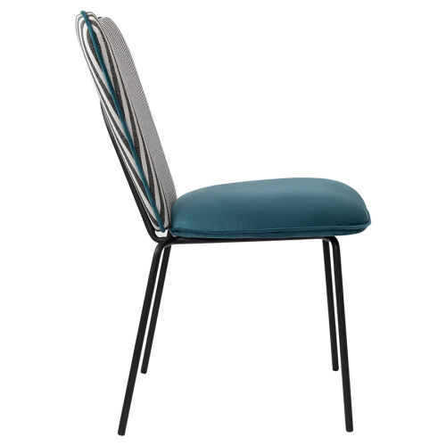 Стул pompadour, велюр, изумрудный 4