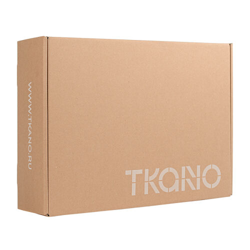 Плед из хлопка с буклированной вязкой оливкового цвета из коллек 7