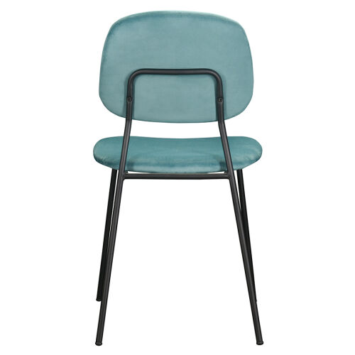 Стул tilla, велюр, темно-бирюзовый 4