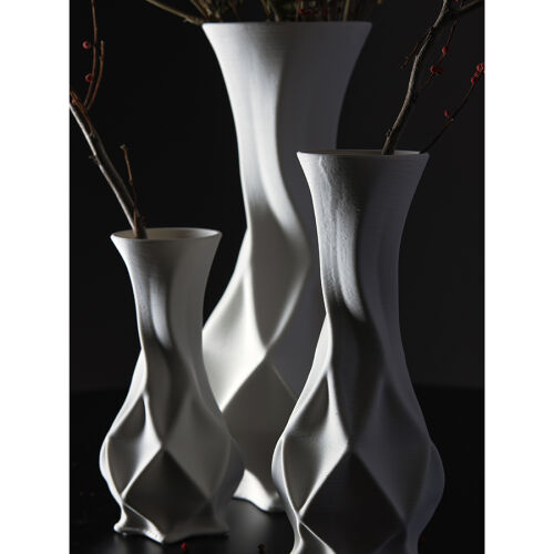 Ваза для сухоцветов printed art, curve, 42 см 3 Ваза для сухоцветов printed art, curve, 42 см 3