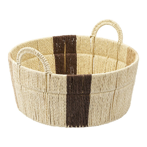Корзина плетеная круглая bodhran chocolate из коллекции ethnic,  5