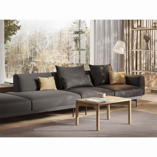 Столик кофейный saga, 50х70 см, ясень 3