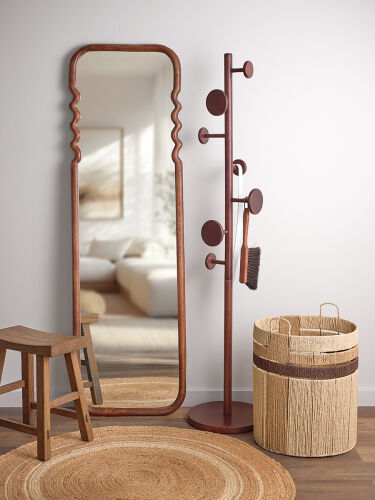 Зеркало fluid, 54х180 см, коричневое 2