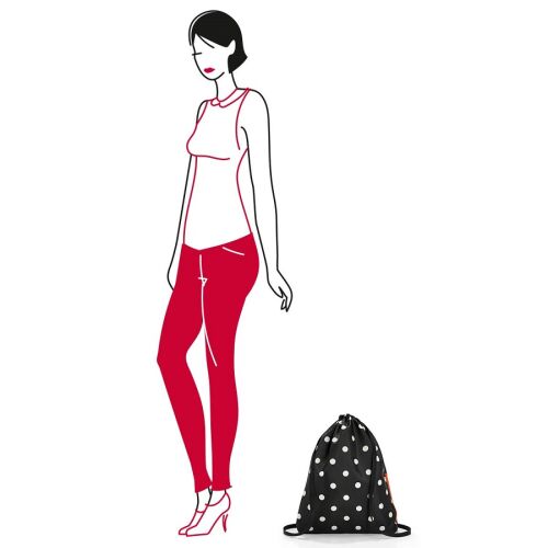 Рюкзак складной mini maxi sacpack mixed dots 3 Рюкзак складной mini maxi sacpack mixed dots 3
