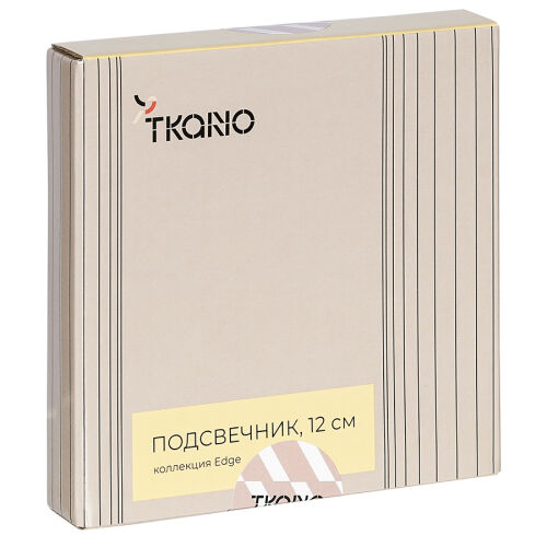 Подсвечник круглый с титановым покрытием из коллекции edge, 12 с 6 Подсвечник круглый с титановым покрытием из коллекции edge, 12 с 6