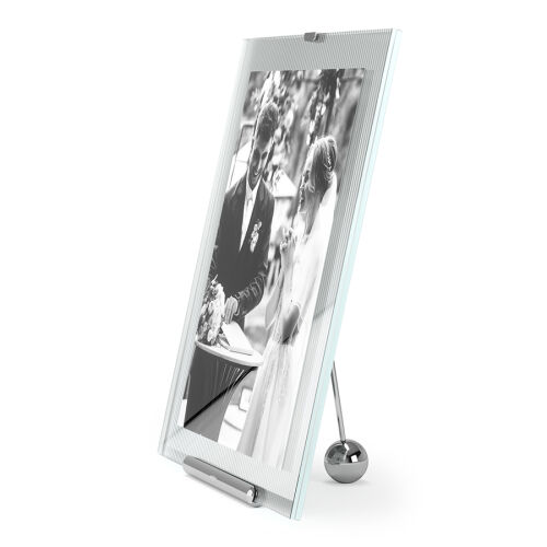 Фоторамка flute, 26х30 см, хром 4