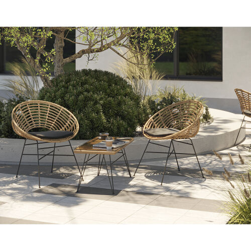Стул vetle round, ротанг 4 Стул vetle round, ротанг 4
