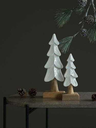 Декор новогодний snowy tree из коллекции new year essential, 20  2