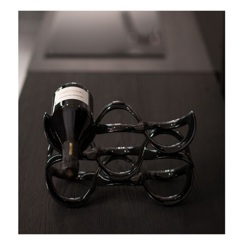 Подставка для бутылок cuvee, черная 6