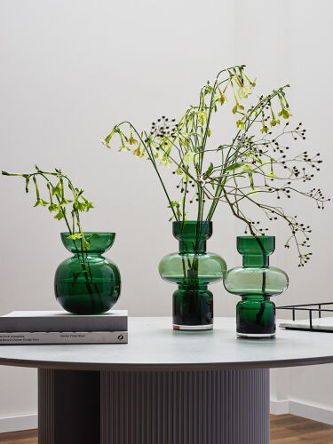 Ваза florum, 20 см, изумрудная 2