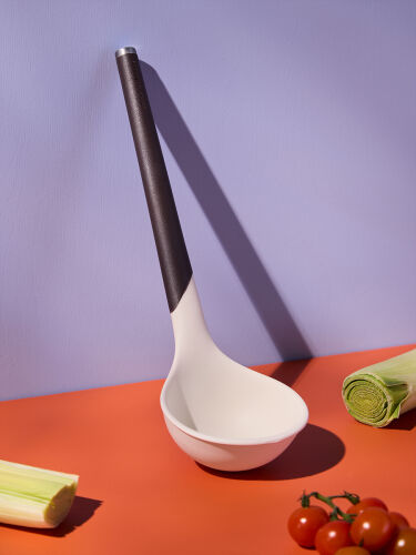 Половник smartchef, 31 см, бежевый/бордовый 2