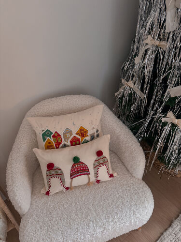 Чехол на подушку cozy knits из коллекции new year essential, 30х 2