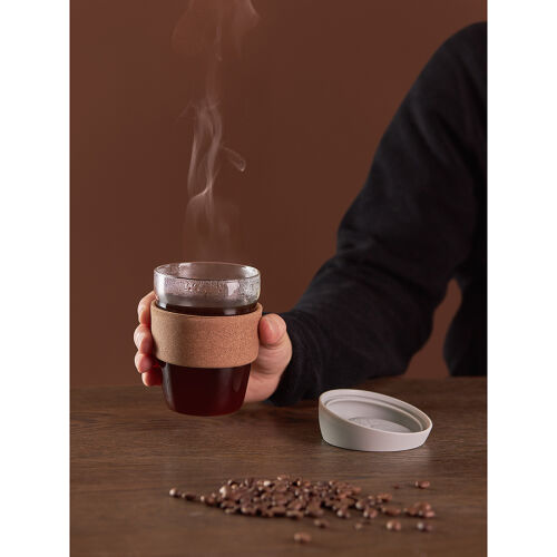 Кружка cozy cup, 350 мл, светло-серая 3 Кружка cozy cup, 350 мл, светло-серая 3