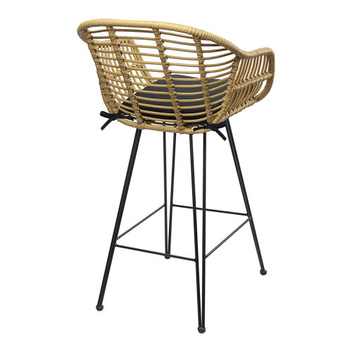 Стул полубарный vetle bent, ротанг 3
