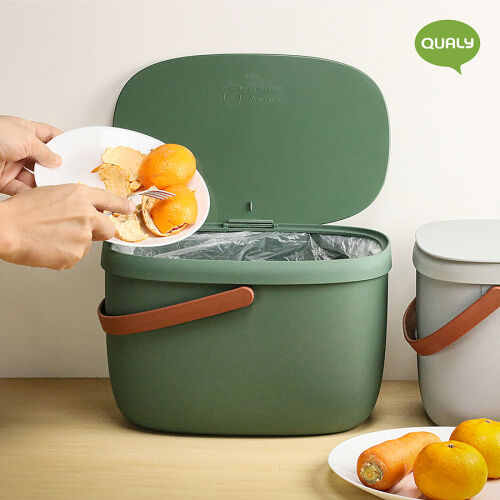 Контейнер для пищевых отходов foody, 7 л, зеленый 2 Контейнер для пищевых отходов foody, 7 л, зеленый 2