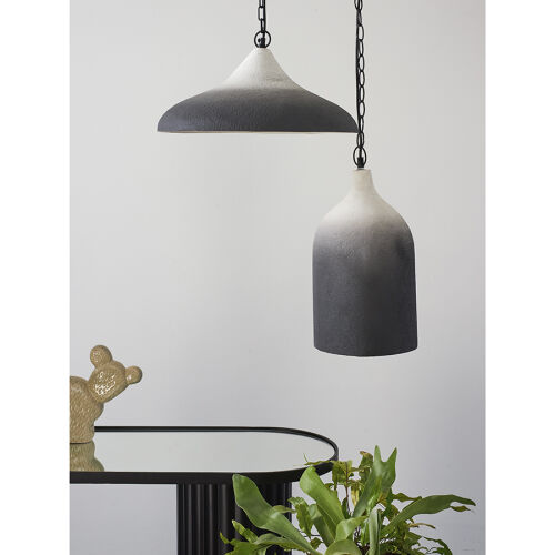 Светильник подвесной sustainable collection, D22х39 см, черный/б 4