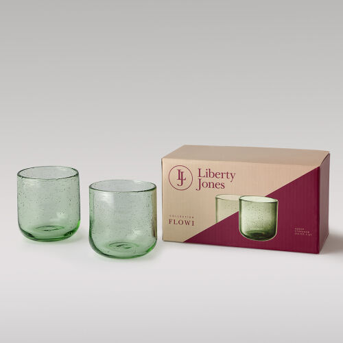 Набор стаканов flowi, 310 мл, зеленые, 2 шт. 7