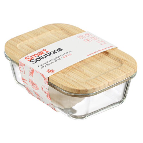 Контейнер для запекания и хранения eco store с крышкой из бамбук 6