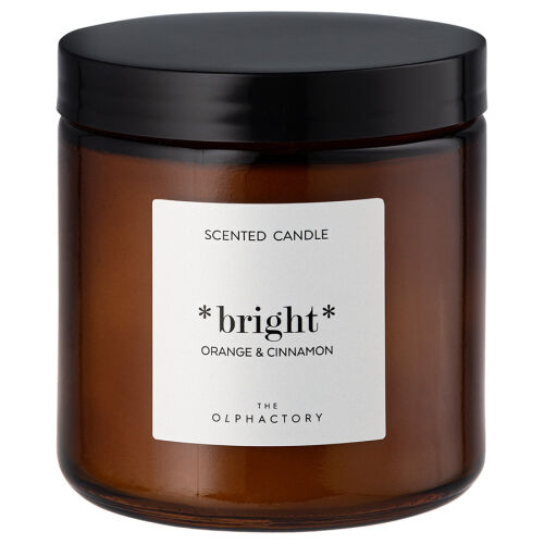 Свеча ароматическая the olphactory, bright, orange&cinnamon, 60  1