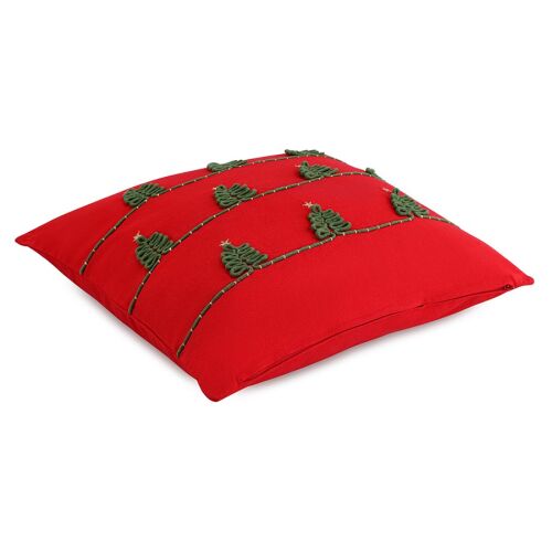 Чехол на подушку christmas forest из коллекции new year essentia 5