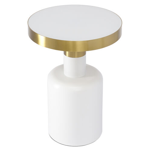 Столик журнальный froud, D35 см, белый 5