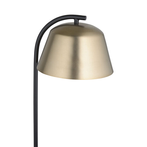 Торшер enkel mon, 138 см, черный/золотистый 4