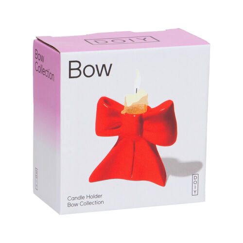 Подсвечник bow, 8 см, красный 4 Подсвечник bow, 8 см, красный 4