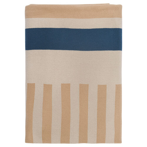 Плед из хлопка с рисунком tulip garden из коллекции terra, 130х1 1