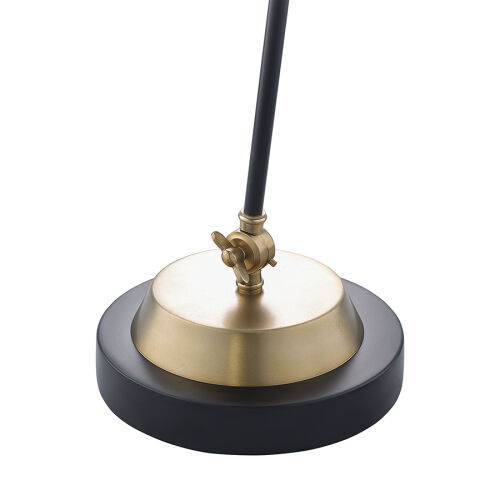 Лампа настольная pilwy, D21х65 см, золотистая/черная 7